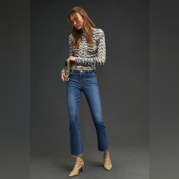 Frame Le Crop mini boot Jeans - Picture 1 of 9